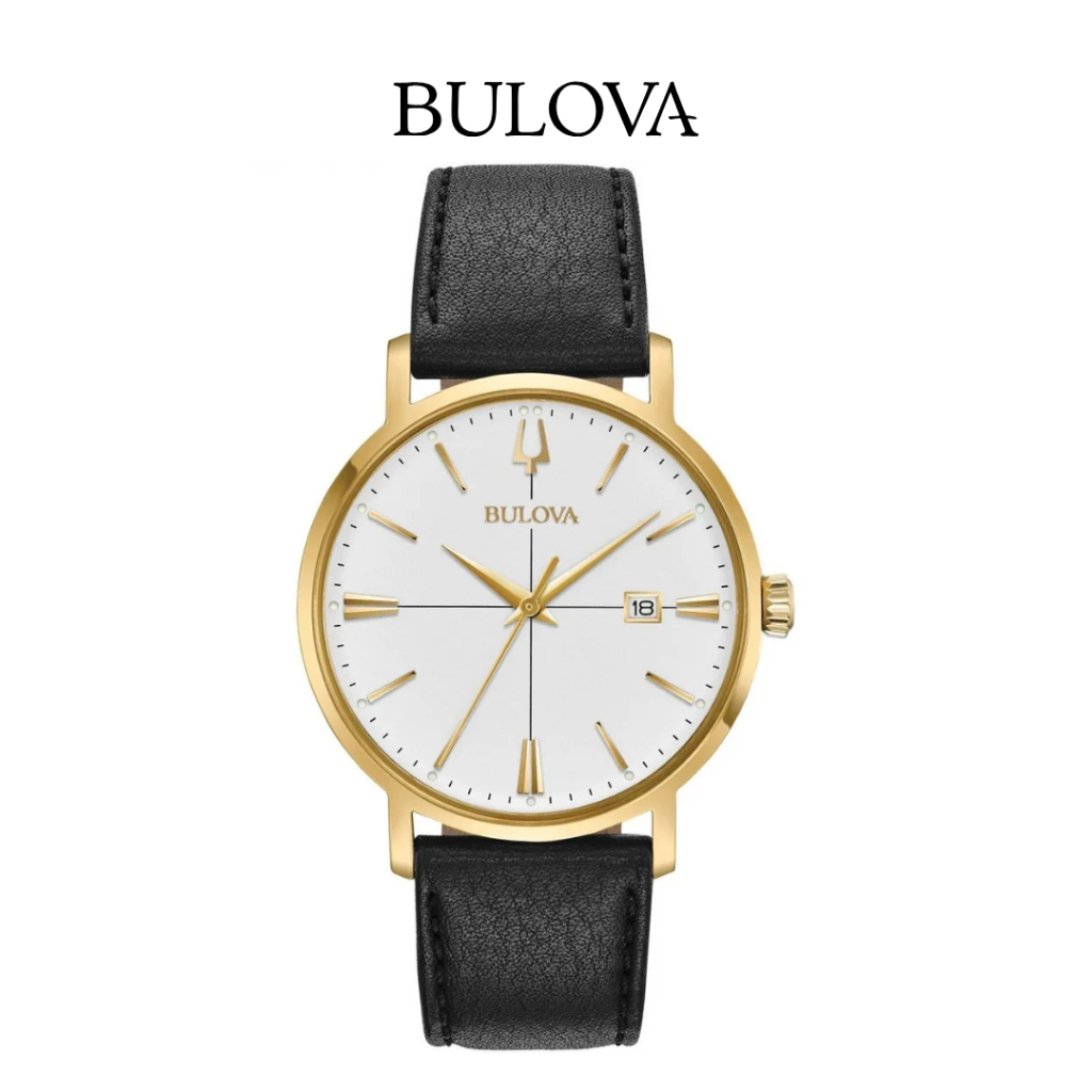 BULOVA 97B172 Men's Classic Aerojet Watch Quartz ( นาฬิกาผู้ชายระบบถ่าน )