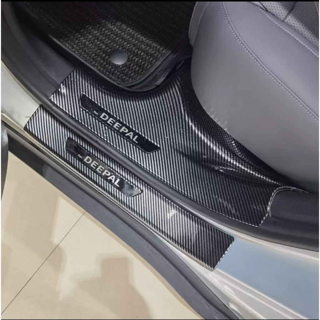 ChangAn Deepal S05 ชุดแต่งกันรอยขอบประตูรถยนต์คาร์บอนไฟเบอร์ ทนทานติดตั้งง่าย คาร์บอนไฟเบอร์ สคัพเพล