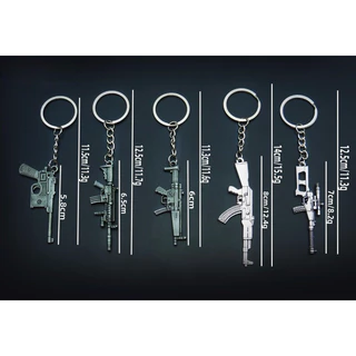 พวงกุญแจปืน Pubg โมเดลปืน จี้ปืนโลหะ พร้อมส่ง ราคาถูก