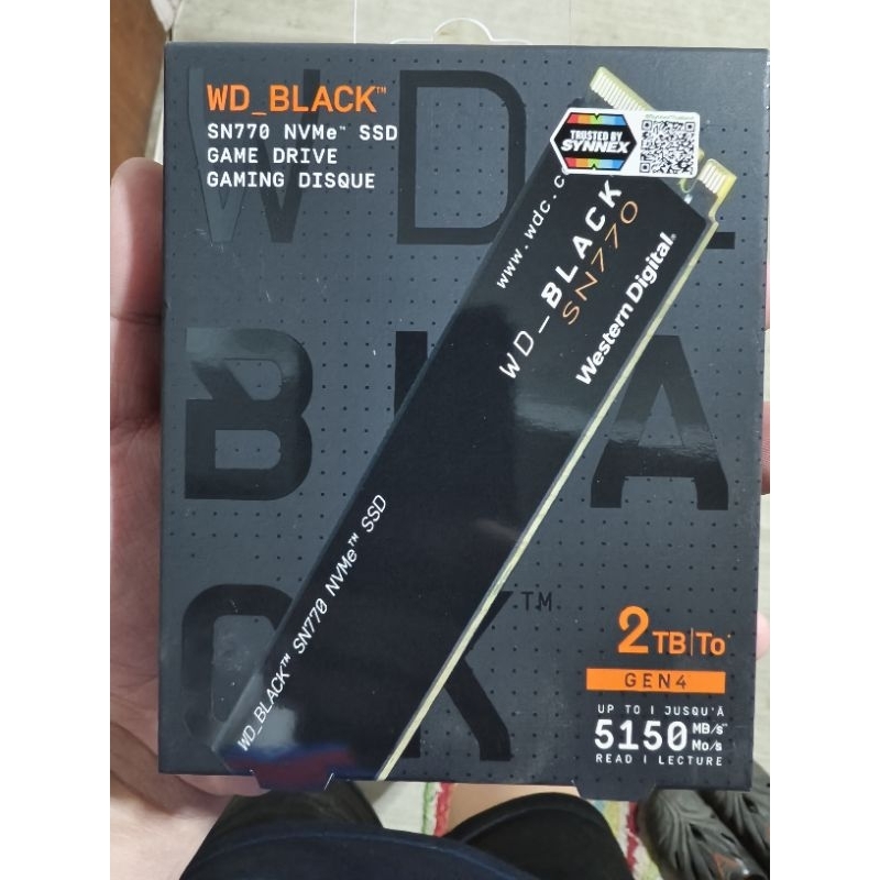 WD BLACK SN770 M.2 2TB ของใหม่