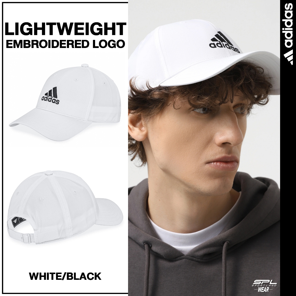 Adidas หมวกแก๊ป หมวกเบสบอล ปักโลโก้ ผู้ชาย Cap Embroidered Logo Lightweight Baseball II3552 (700)