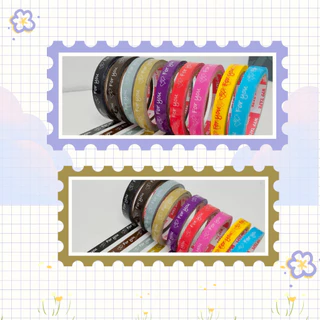 10 ม้วน เทปForyou 15มม./45หลา เทปตกแต่ง