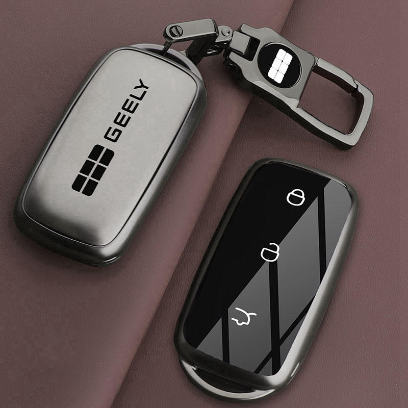 เคสกุญแจ GEELY EX5 กุญแจ เคสป้องกันรอยกุญแจ Key Case พวงกุญแจ ปลอกกุญแจ