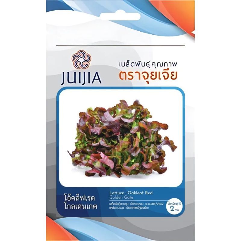 เมล็ดพันธุ์ โอ๊คลีฟเรด โกลเดนเกต ตราจุยเจีย