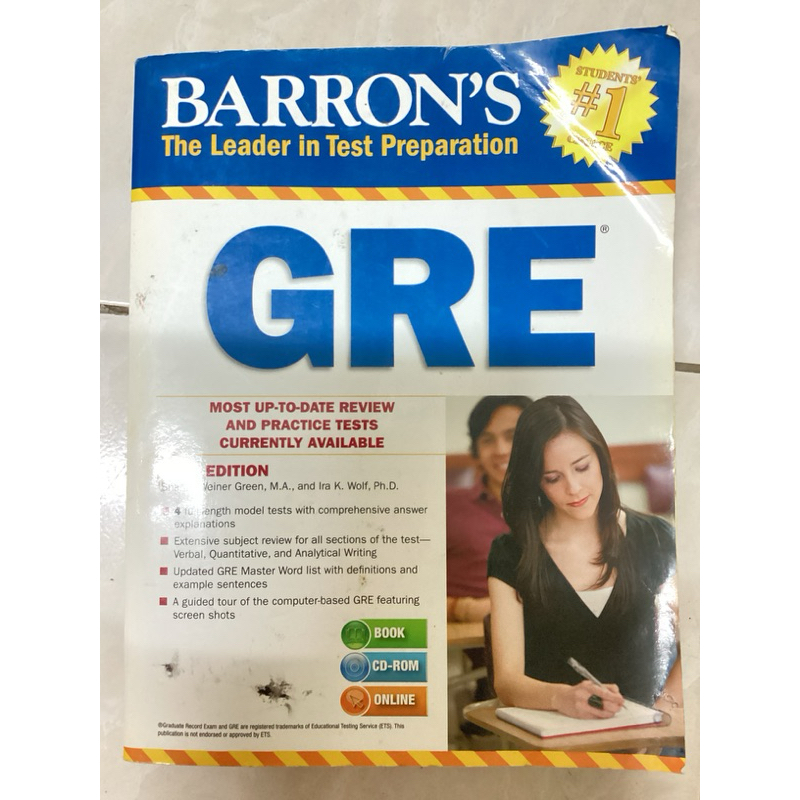 BARRON’S GRE  มือสอง