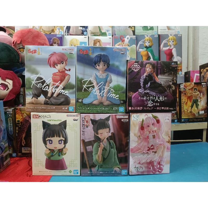 โมเดลฟิกเกอร์ของแท้นำเข้าจากญี่ปุ่น จากเรื่อง เมาเมา รันม่า มิกุ มาริน