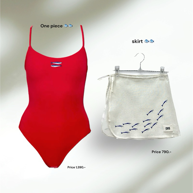 Red one piece🐟🐟🐟🐟🐟🐟🐟