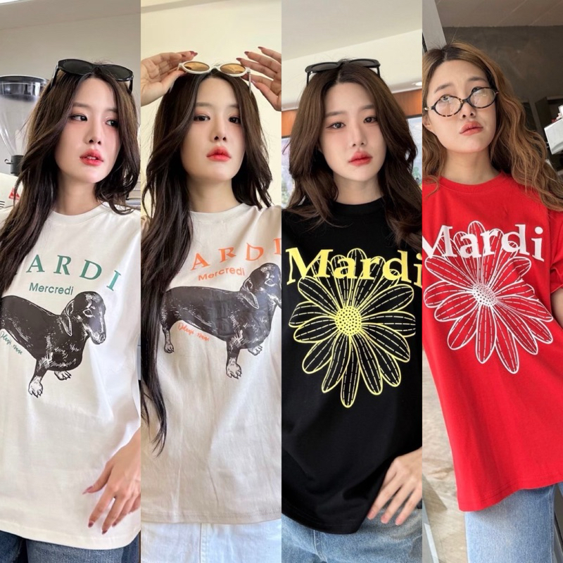 เสื้อยืดคอกลม แขนสั้น/แขนยาว งานป้ายวาเลน เบสิคสโตร์