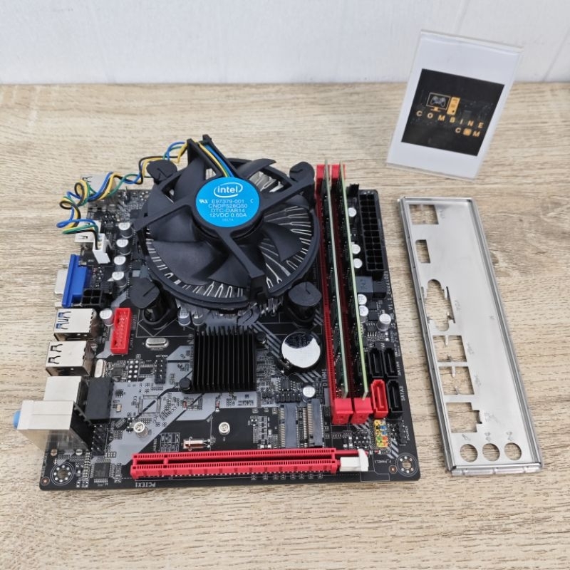 ชุดเมนบอร์ด ITX พร้อมซีพียูและแรม / Xeon E3-1270 V2 + Jingsha B75A + Ram Kingston DDR3 16 GB