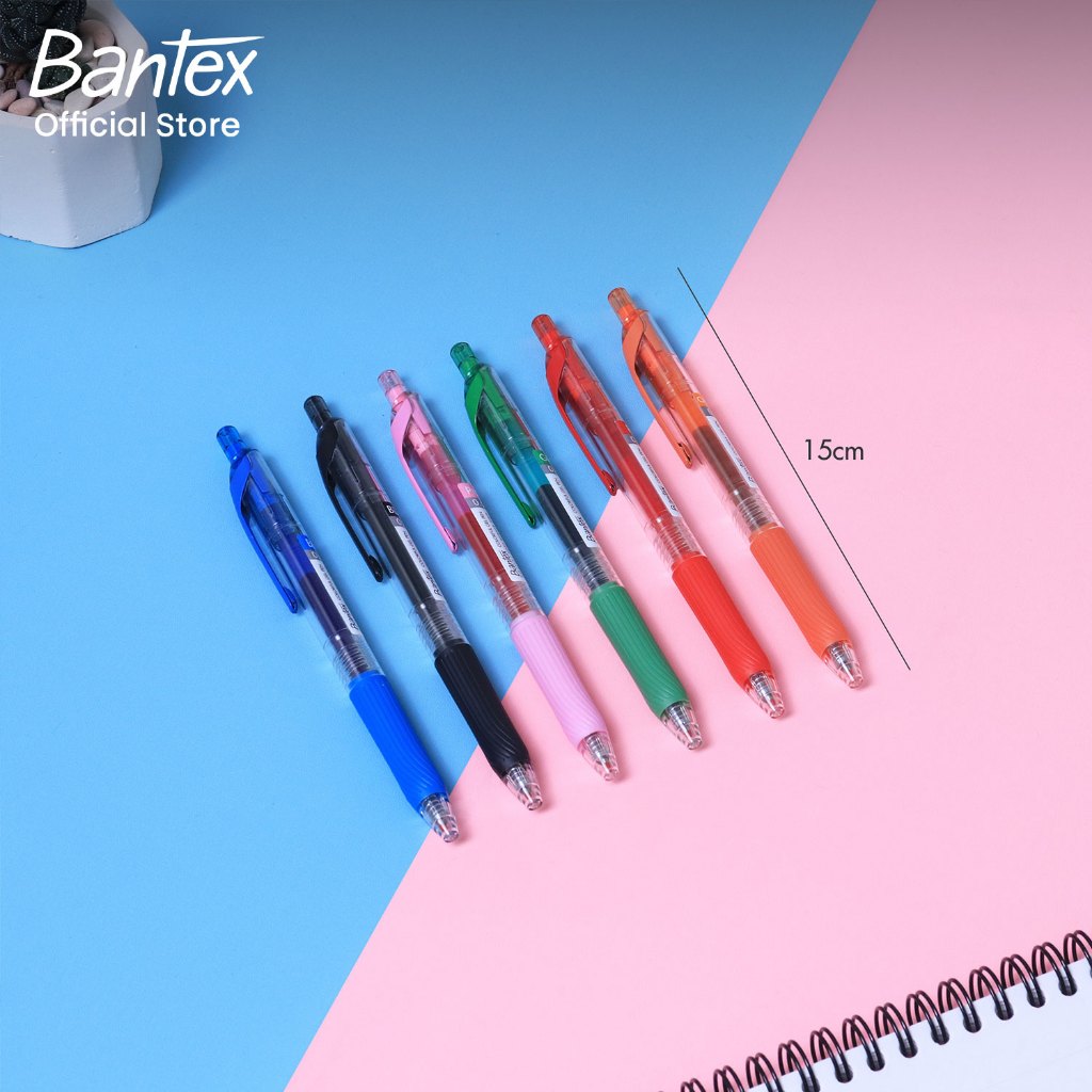 Bantex ปากกาเจล 0.5 มม. มีให้เลือก 6 สี เขียนลื่น แห้งไว ไม่ซึมเปื้อน Pentel EnerGel ราคา ถูกที่สุด ดีลบีเคเค แกลเลอรีภาพที่ 6