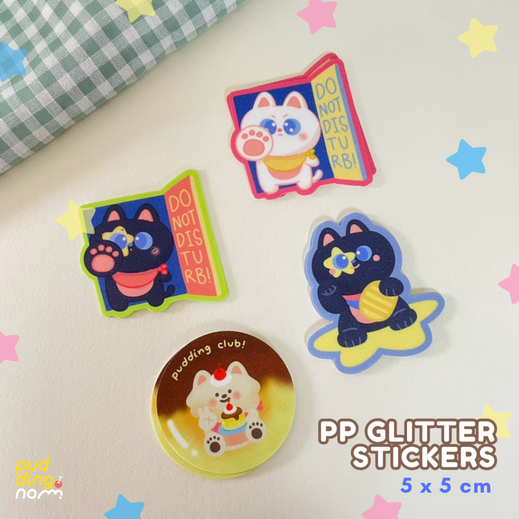 PP Glitter Stickers🌟🌸 - [Random Quote]
