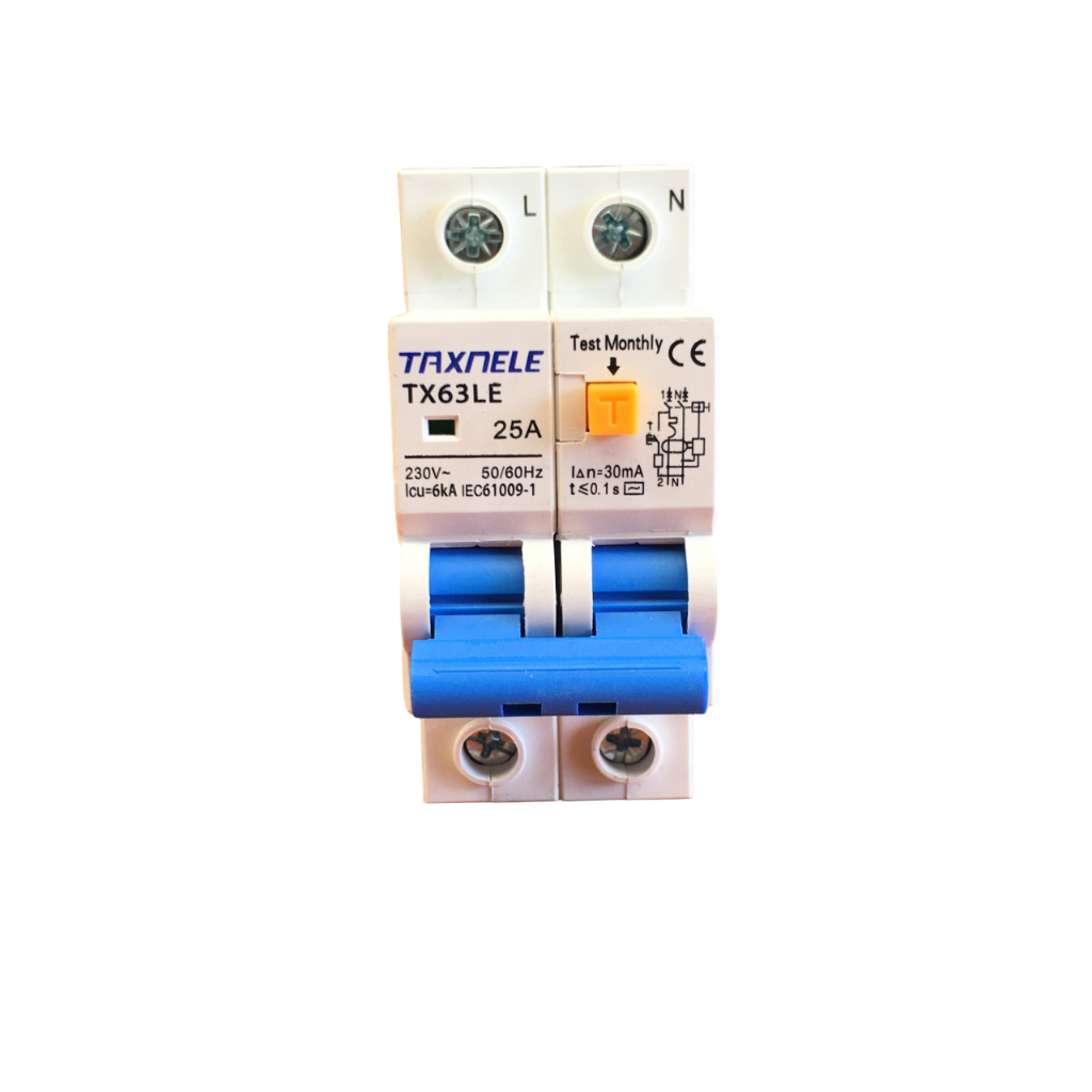 RCBO-AC กันดูด AC 230V 25A TAXNELE