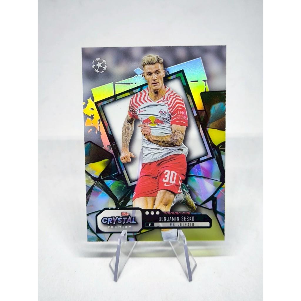 การ์ดฟุตบอล Topps Crystal Premium UEFA Champions League Soccer 2023-24