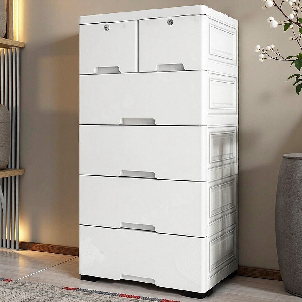 ลิ้นชักใส่เสื้อผ้า 50/60cm ลิ้นชัก ลิ้นชักเก็บของ ตู้เสื้อผ้าตู้เก็บของแบบหลายชั้น เพิ่มหนาตู้ลิ้นชั