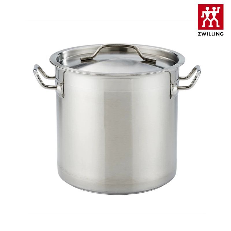 Zwilling 20cm Stainless Steel Double Ears Compound Bucket with Lid Gas Stove Induction Stove Compoun