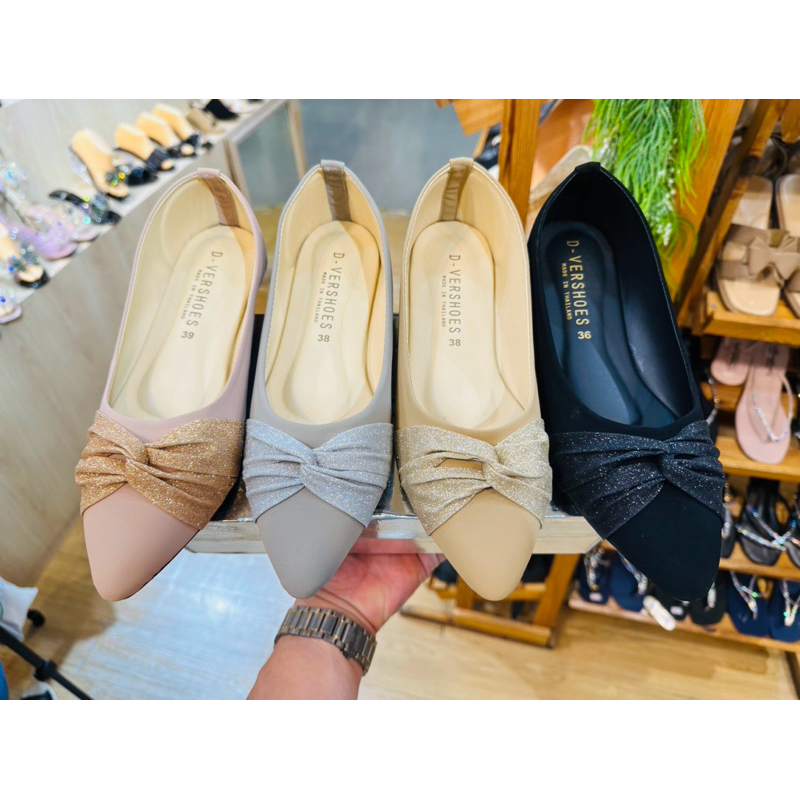 Shoes8888 Thailand รองเท้าBig size คัทชู โบว์บิด ไซล์41-45