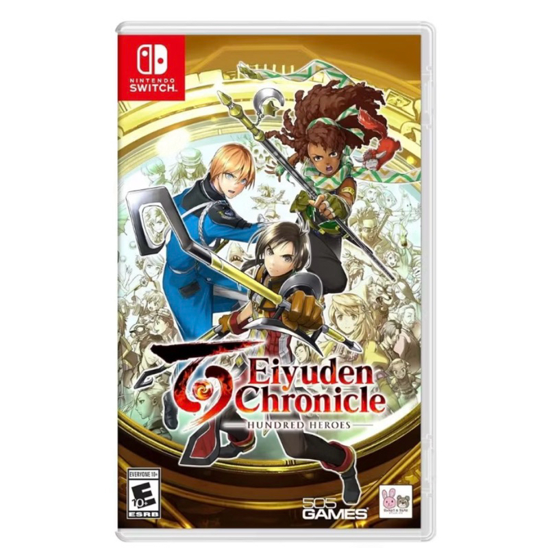 [พร้อมส่งปกJpภาษาอังกฤษ]มือ1 Eiyuden Chronicle: Hundred Heroes nintendo swith