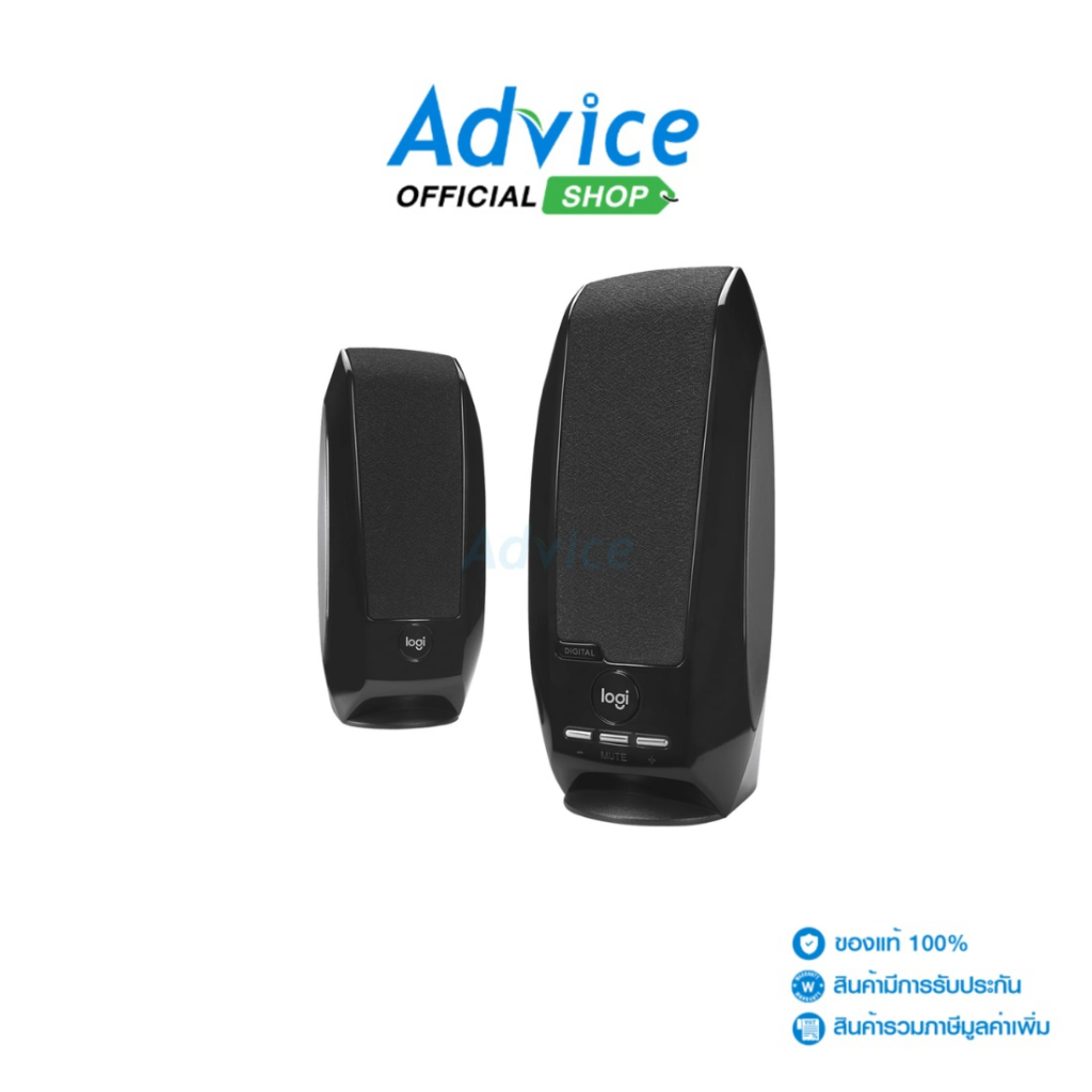 (2.0) ลำโพง LOGITECH (S150) Black - A0160032