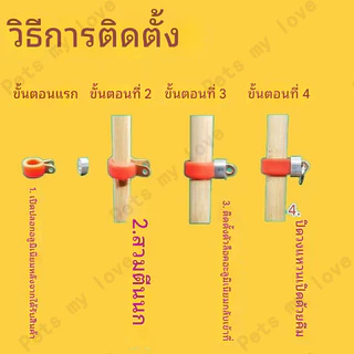 ห่วงซิลิโคนขานก ห่วงเปิดขานก ห่วงเปิด ห่วงเปิดคล้องขานก สำหรับฟอพัส เลิฟเบิร์ด คอกคาเทล