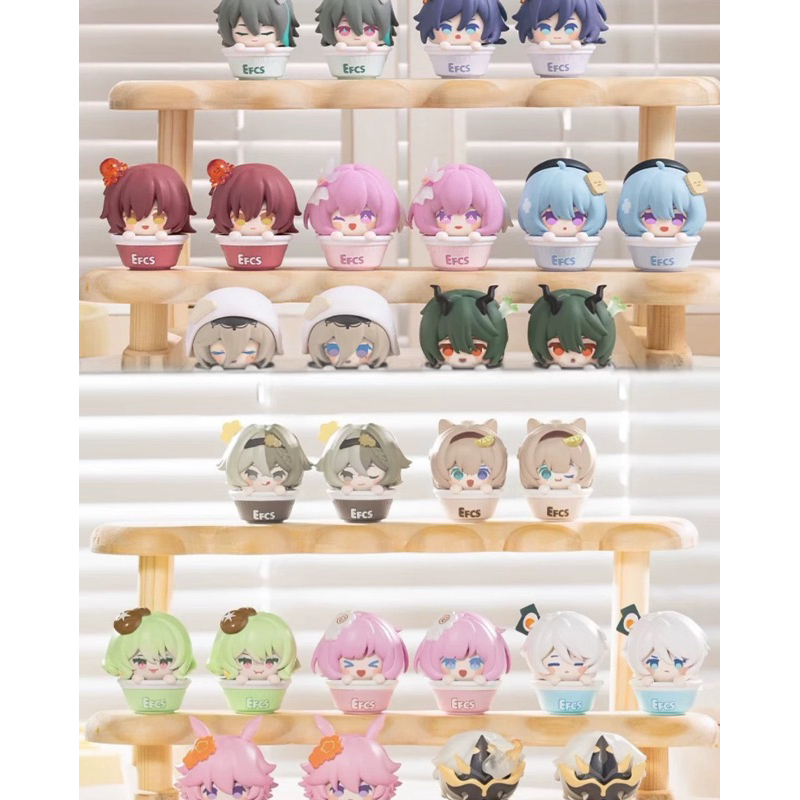 [พรีรอ12-20วัน] Official แท้ Vol.1-2 Cup noodle Mini figure Honkai impact3