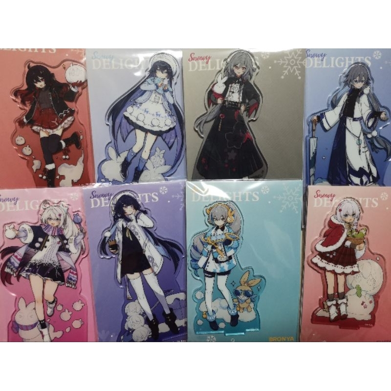 (พร้อมส่ง) ฤดูหนาว Honkai Impact 3, Kiana, Mei, Bronya, Theresa, Seele, Fuhua, Senti
