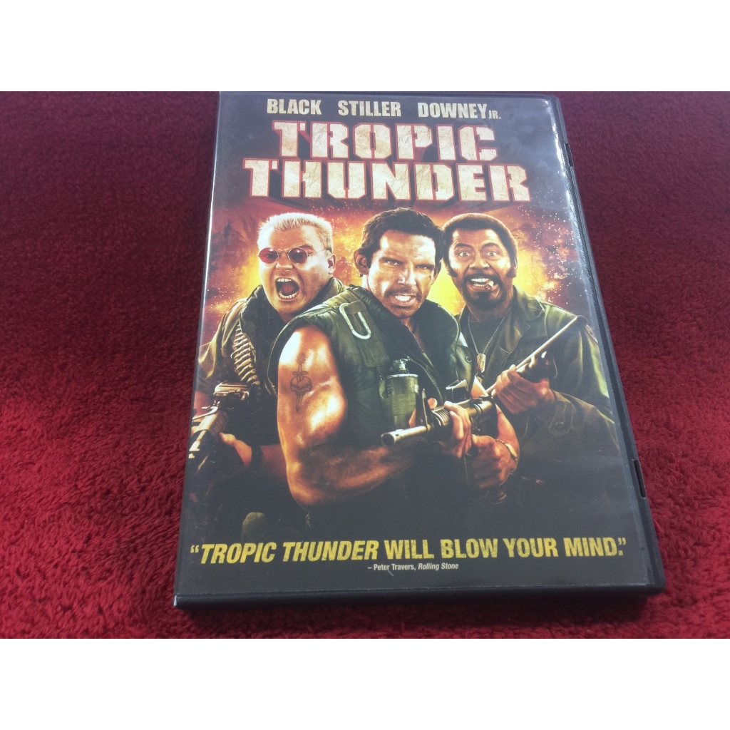 DVD สากล Tropic Thunder สภาพตามรูปปก ZD15-46