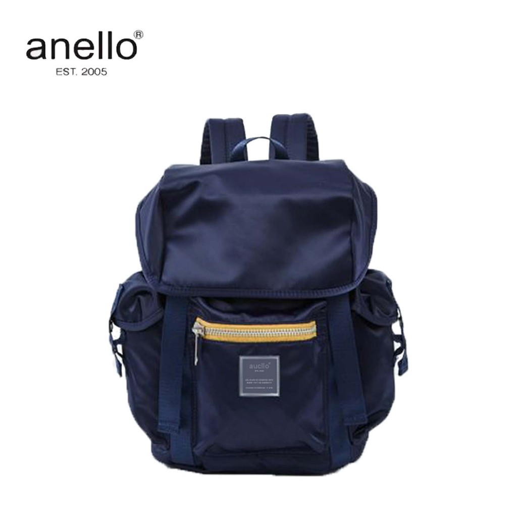 『 anello 』🇯🇵 พร้อมส่ง/  กระเป๋า anello กระเป๋าเป้สะพายหลัง กระเป๋าเป้เดินทางสีพื้นสไตล์ญี่ปุ่น