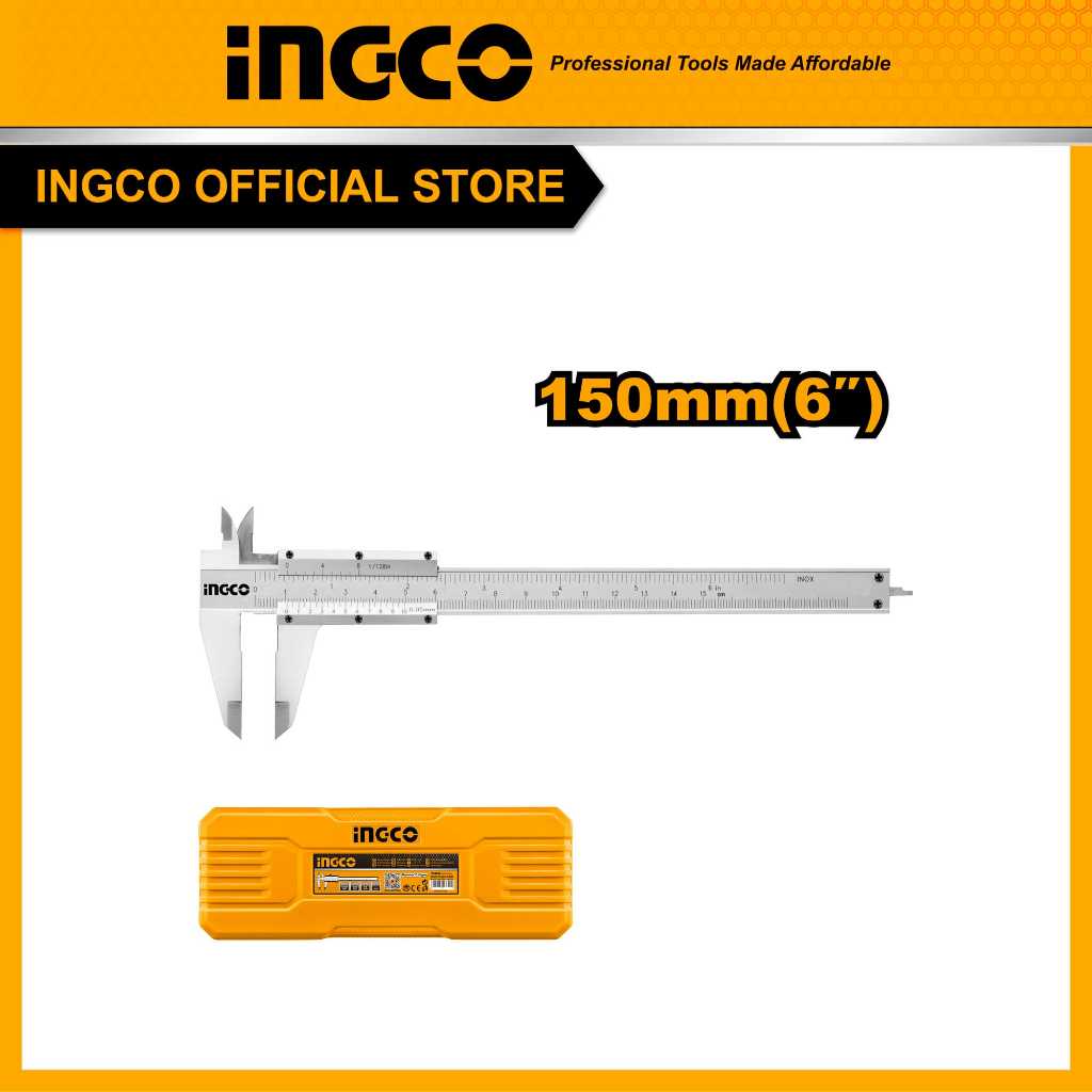 INGCO เวอร์เนียร์ 6" HVC01150 INGCO