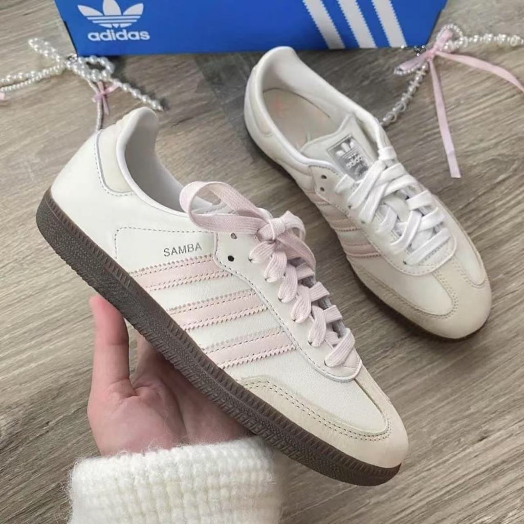 （ของแท้ 100 %）adidas originals samba OG IH2751 สีชมพู