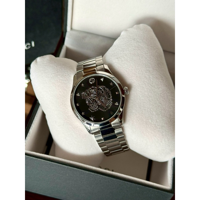 Gucci 126.4 Bee หน้าปัดTiger Black