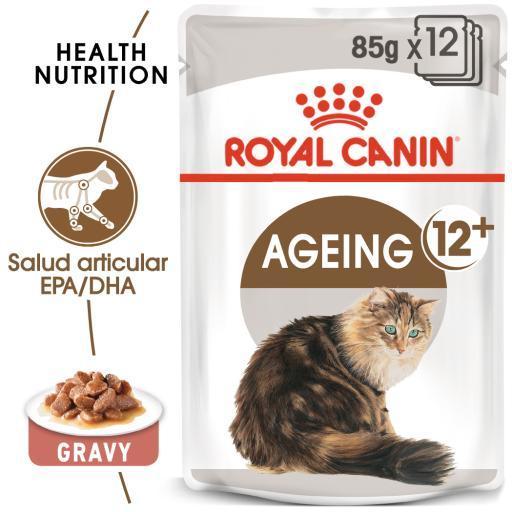 *4kg*Royal canin ageing 12+ อาหารเม็ดสำหรับสูงวัย 12ปีขึ้นไป