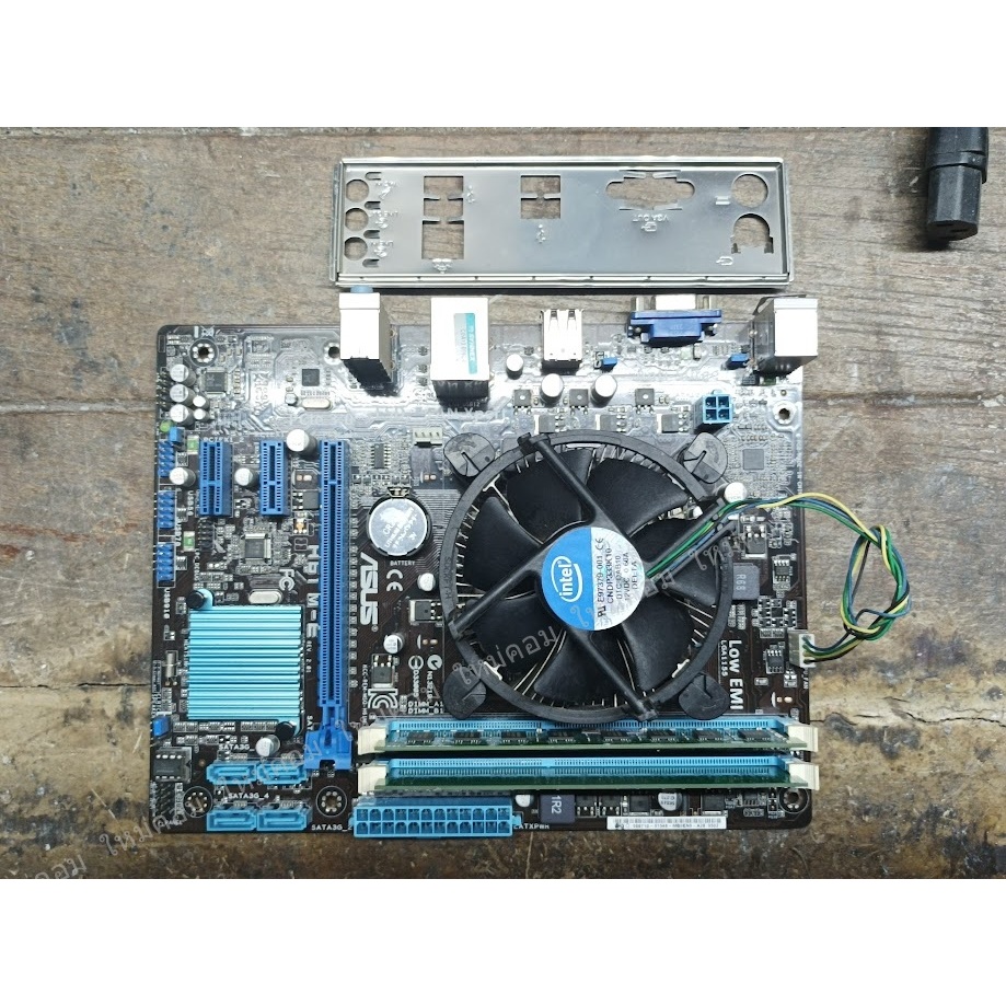 ชุดเมนบอร์ด Intel LGA1155 ASUS + Core i5-3470S 2.90-3.60 GHz. + แรม DDR3 4+4 GB ใช้ได้ปกติถูกๆ 😮😲