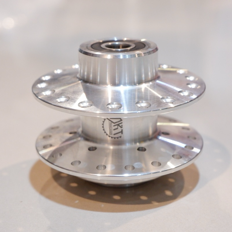 ดุมหน้าย่อ งาน DKT cnc เล็ก สวยงามเเข็งเเรง