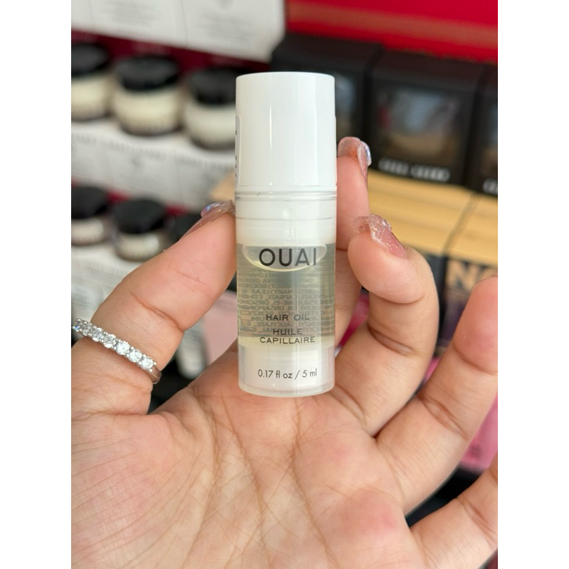 (พร้อมส่ง/ของแท้💯) OUAI Hair Oil 5ml
