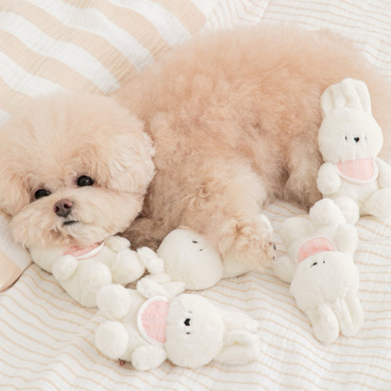 VELKYBARK [พร้อมส่ง] SSFW ของเล่นสัตว์เลี้ยง ของเล่นสุนัข นำเข้าจากเกาหลี มีเสียงปี้บๆ เสียงกรอบแกรบ - รูปที่ 2