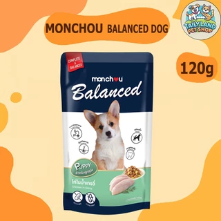 Monchou Balanced มองชู อาหารเปียกสุนัข 120g