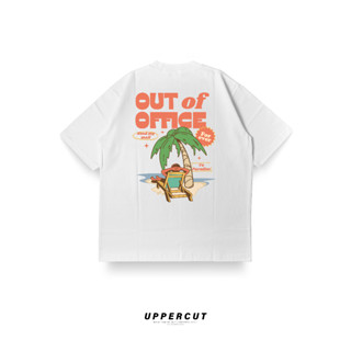 เสื้อยืด Streetwear Oversize ผู้ชาย สกรีนลาย U-020