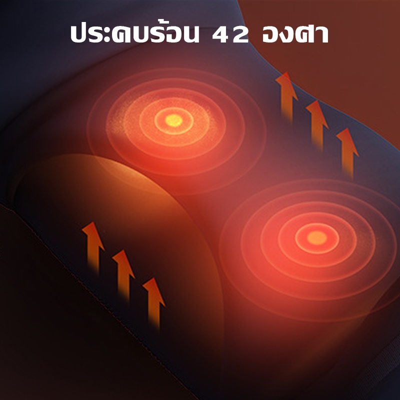 JAERSENT เครื่องนวดเท้าอัตโนมัติ Foot Massage กดจุด ร้อน acupoint อัตโนมัติ พร้อมผ้าคลุมเท้าแบบถอดได้ ชาร์จไฟได้ 2000mAh