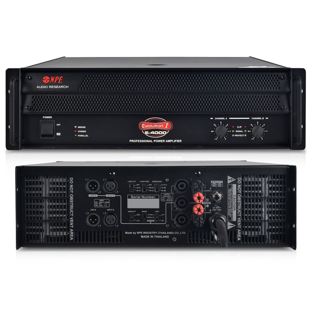 NPE POWER AMPLIFIER E-4000