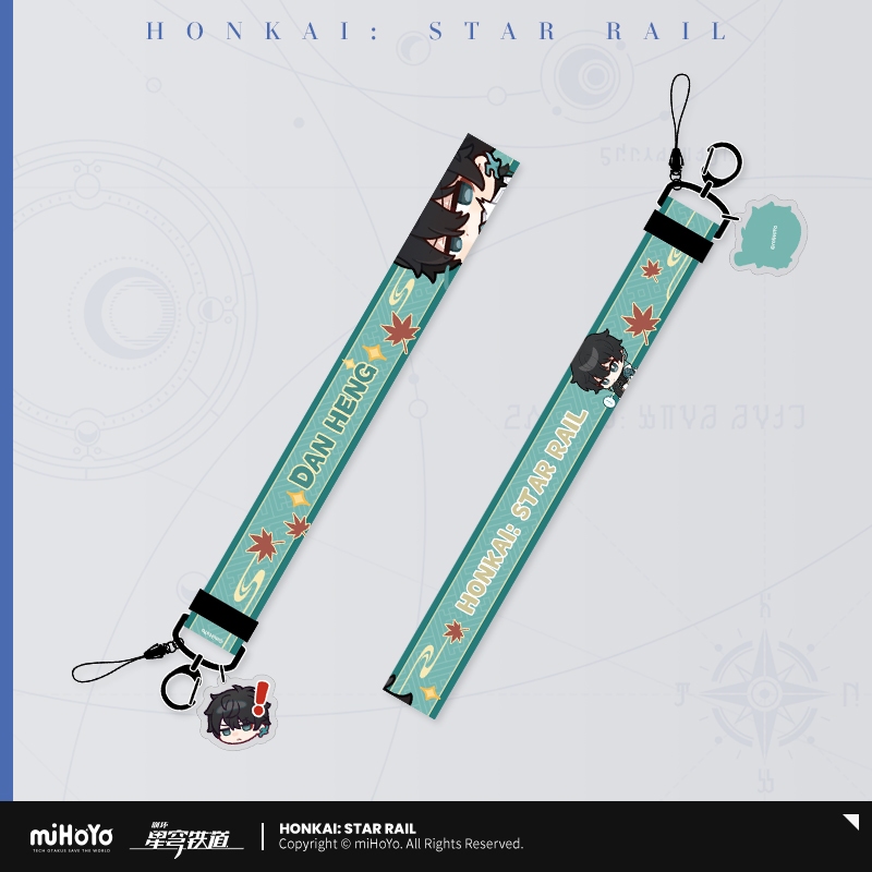 [ พร้อมส่ง / Official ] Honkai : Star Rail Dan Heng theme Wrist Strap ฮงไค สตาร์เรล สายห้อยข้อมือ Dan Heng