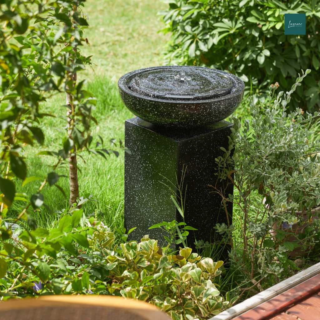 Lonn น้ำล้นรุ่น mini L04 แท่นเหลี่ยม50 นำ้ล้นไฟเบอร์กลาส น้ำหนักเบา