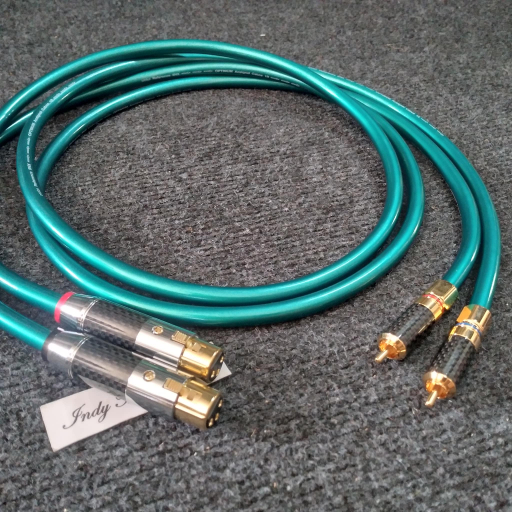 สาย XLR to RCA และสาย RCA to XLR ORTOFON Reference 8NX หัวท้าย Kevlar ขาทอง แบบ 2 เส้น