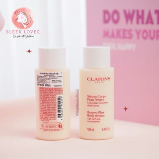 [เหลือ 590.- "เก็บโค้ดทักแชท"] 🔻พร้อมส่ง&แท้ป้ายไทย🔻Clarins Renew-Plus Body Serum 100 ml.
