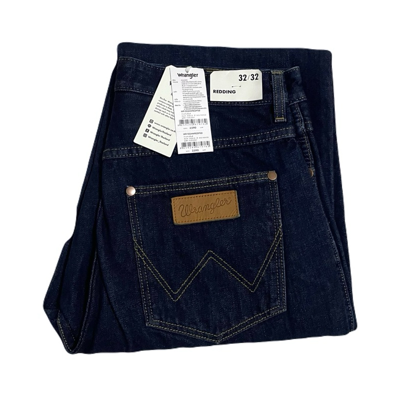 กางเกงยีนส์ Wrangler รุ่น Redding ทรงกระบอกใหญ่