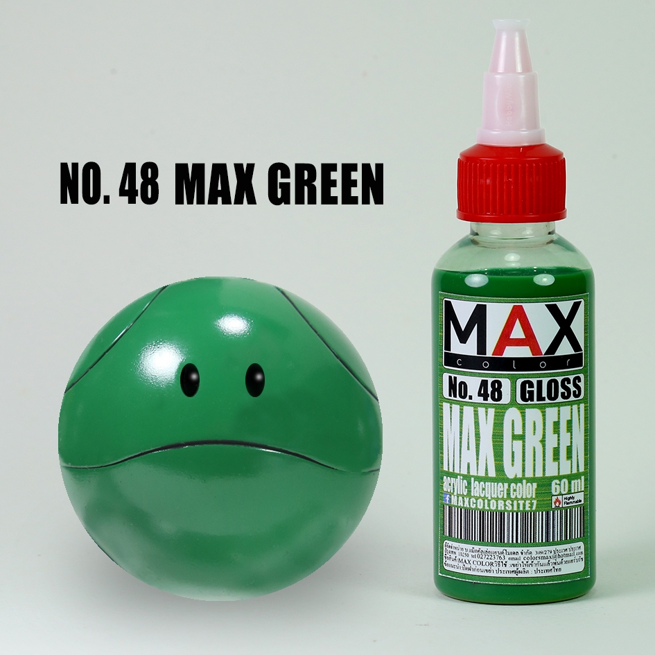 [ส่งของทุกวัน] Max Color Primary Color สีหลัก สีอะคริลิคแลคเกอร์ สีสำเร็จรูป แอร์บรัชโมเดล กันพลา หุ่นยนต์ Art toys - รูปที่ 3