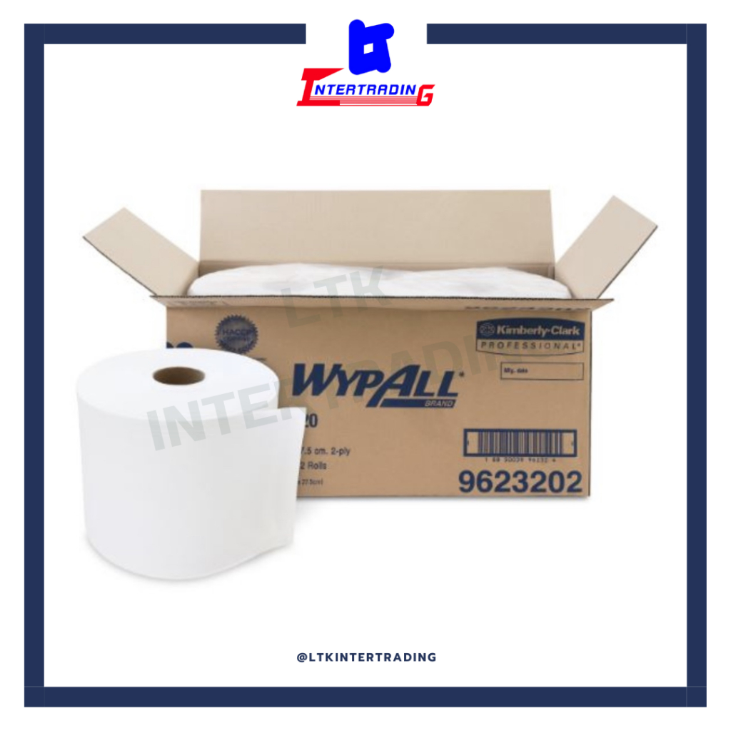 WYPALL กระดาษเช็ดอเนกประสงค์  L20 ไวเปอร์ (บรรจุ2ม้วน/ลัง)-96232