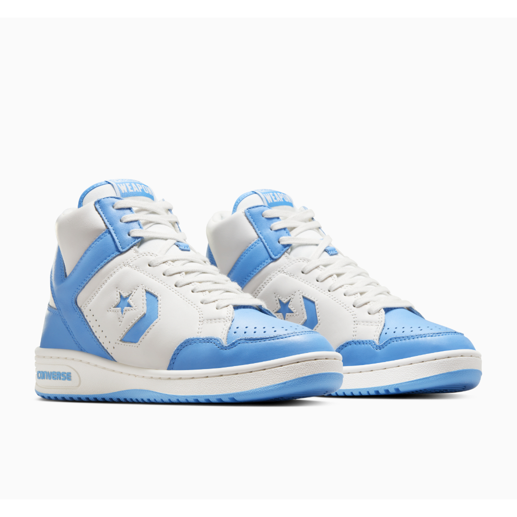 CONVERSE รองเท้า WEAPON CHOOSE YOURS MID WHITE/BLUE ผู้ชาย A10597CM_S5WTBL
