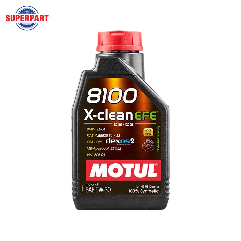 น้ำมันเครื่อง  MOTUL-8100 X_CLEAN EFE(5W30)1L (108585)