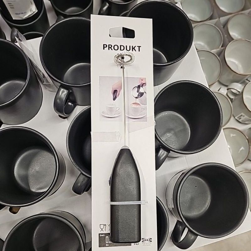 [ของแท้จาก​ IKEA]​ PRODUKT พรูดุคท์​ ที่ตีฟองนม สีดำ