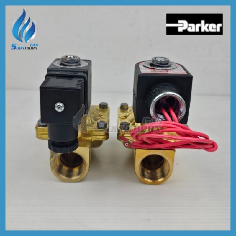 โซลินอยด์วาล์ว Parker Solenoid Valve (AC220V /DC24V) ขนาด 1/2